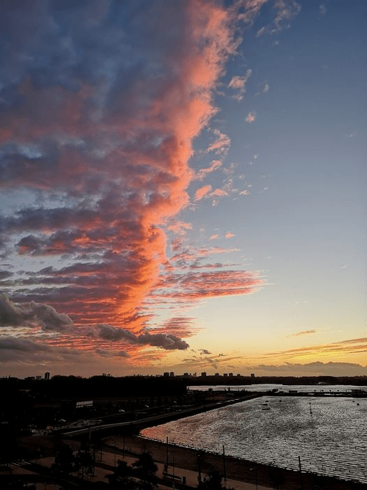 Lucht foro Nesselande wijk Boulevard Zevenhuizerplas