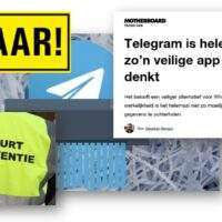 [UPDATE] Onveilige Telegramgroepen Buurtpreventie Nesselande; geen berichtbescherming