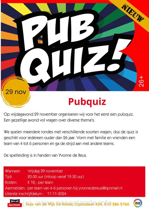 Pubquiz Nesselande